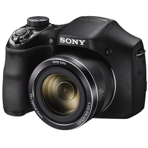 SONY Compact Camera H300 with 35X Optical Zoom - Black - DSC-H300 - Modern Electronics