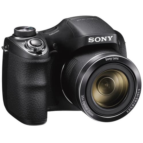 SONY Compact Camera H300 with 35X Optical Zoom - Black - DSC-H300 - Modern Electronics