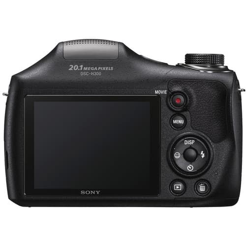 SONY Compact Camera H300 with 35X Optical Zoom - Black - DSC-H300 - Modern Electronics